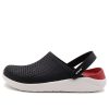 Černé sandály Crocs LiteRide „Black White“ 204592-066