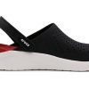 Černé sandály Crocs LiteRide „Black White“ 204592-066