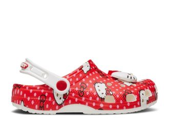 Hello Kitty x Classic Clog Batole „Červené puntíky“