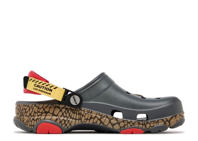 Jurský svět x All-Terrain Clog „Pozor, živý dinosaurus“