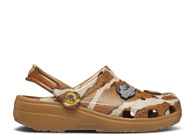 Jurský svět x Classic Clog Kids „Sand“