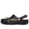 Klasické dřeváky Crocs (WMNS) s diadémem „Black Gold“ 209684-001