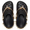 Klasické dřeváky Crocs (WMNS) s diadémem „Black Gold“ 209684-001