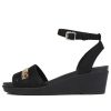Kovové kávové sandály Crocs (WMNS) „Gold Black“ 205800-98A