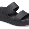 Lehké černé sandály Crocs (WMNS) Brooklyn 206219-060