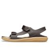 Lehké sportovní kávové sandály Crocs Swiftwater 206526-2I1