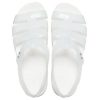 Lesklý rybářský sandál Crocs (WMNS) „Bílý“ 209267-100