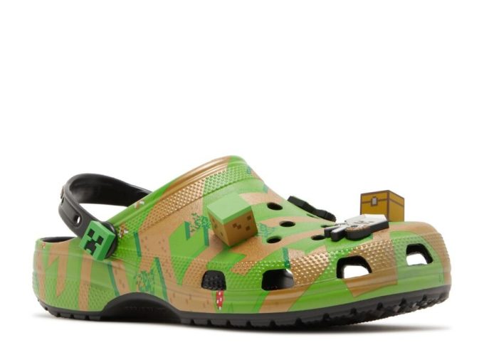 Minecraft x Klasický dřevák „Grass Block“