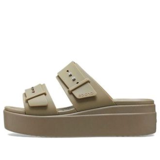 Nízké sandály Crocs (WMNS) Brooklyn „Khaki“ 207431