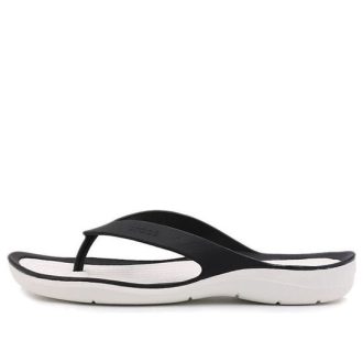Pantofle Crocs (WMNS) Swiftwater Sports „Black White“ 204974-066