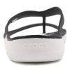 Pantofle Crocs (WMNS) Swiftwater Sports „Black White“ 204974-066