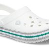 Plážové bílé sandály Crocs Sports Fashion 206829-100