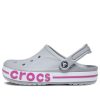 Plážové boty Crocs Bayaband Clog světle šedá 205089-0FS