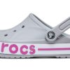 Plážové boty Crocs Bayaband Clog světle šedá 205089-0FS