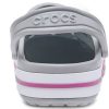 Plážové boty Crocs Bayaband Clog světle šedá 205089-0FS