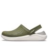 Plážové boty Crocs LiteRide Army Green 204592-37P