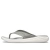 Plážové šedé pantofle Crocs LiteRide 205182-06J