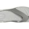 Plážové šedé pantofle Crocs LiteRide 205182-06J