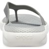 Plážové šedé pantofle Crocs LiteRide 205182-06J