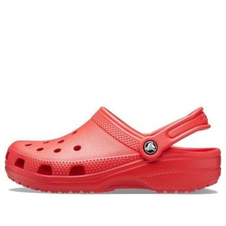 Plážové červené sandály Crocs Classic 10001-8C1