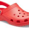 Plážové červené sandály Crocs Classic 10001-8C1
