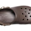 Plážové kávové sandály Crocs 206340-206