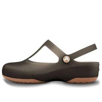 Plážové kávové sandály Crocs (WMNS) 11209-25M