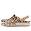 Plážové sandály Crocs Bayaband Leopard print 206232-90L