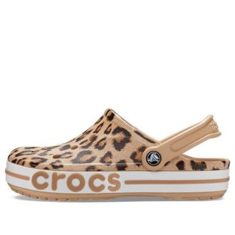 Plážové sandály Crocs Bayaband Leopard print 206232-90L