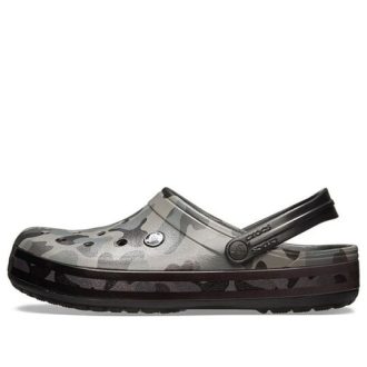 Plážové sandály Crocs Classic Clog Black Camouflage 205579-0DY