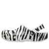 Plážové sandály Crocs Classic Clog s potiskem zvířat Black White 206676-1DE