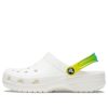 Plážové sandály Crocs Classic Clog White Gradient Green 206638-1DC