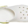 Plážové sandály Crocs Classic Clog White Gradient Green 206638-1DC