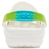 Plážové sandály Crocs Classic Clog White Gradient Green 206638-1DC