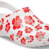 Plážové sandály Crocs Classic Unisex Red White 207849-1AZ