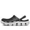 Plážové sandály Crocs Duet Black White 11991-066