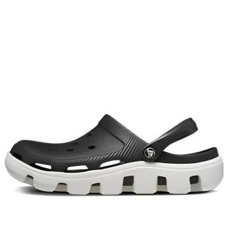 Plážové sandály Crocs Duet Black White 11991-066