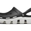 Plážové sandály Crocs Duet Black White 11991-066