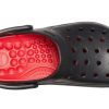 Plážové sandály Crocs Reviva Black Red 205852-0BU