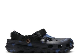 Post Malone x Duet Max Clog „Blue Camo“