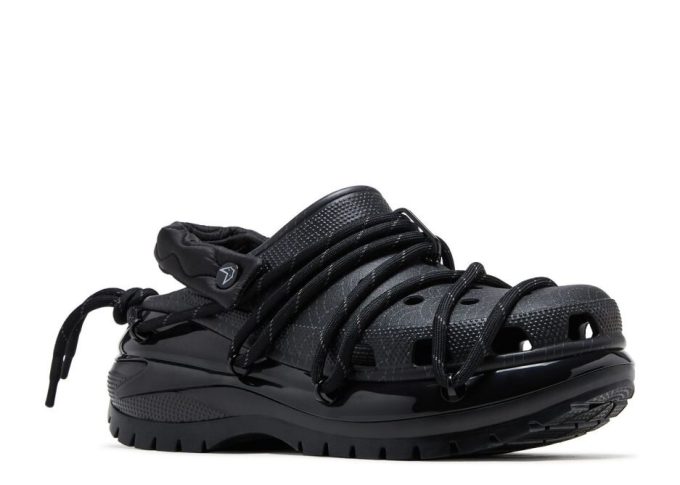 Rauw Alejandro x Mega Crush Clog „Black“