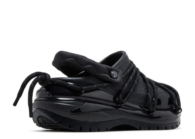 Rauw Alejandro x Mega Crush Clog „Black“