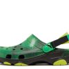 Ron English x All-Terrain Clog „Area 54 – Green Galaxy“