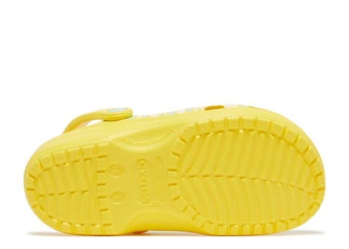 Ron English x Classic Clog Kids „Party Animals – Zebra Lemon“