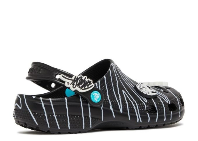 Ron English x Classic Clog „Party Animals – Zebra Black“