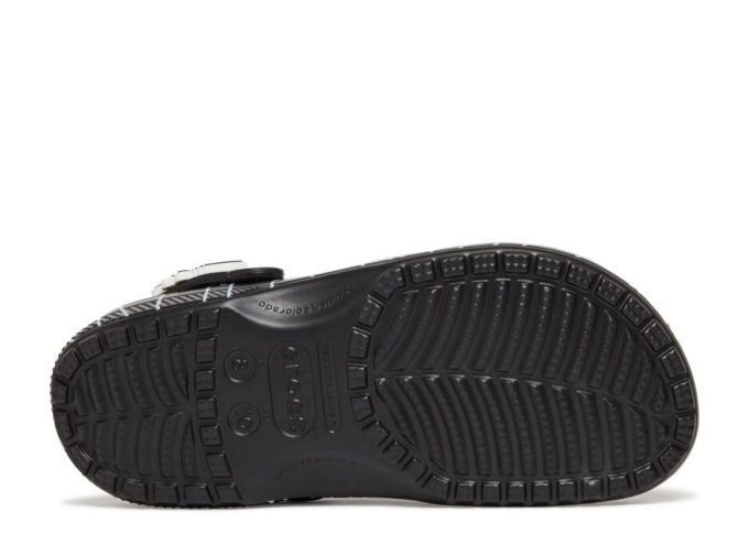 Ron English x Classic Clog „Party Animals – Zebra Black“