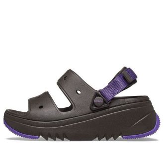 Sandál Crocs (WMNS) Hiker Xscape „Espresso Neon Purple“ 208181-2A0