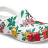 Sandály Crocs Beach White Flowers „White Red Green“ 206230-10D