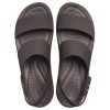 Sandály Crocs (WMNS) Brooklyn Croco Low Espresso „Brown“ 208585-206
