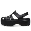 Sandály Crocs (WMNS) Stomp Fisherman „Black“ 209938-001